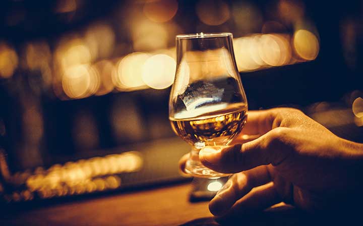 Whiskey-Tasting in der LE Eventlocation